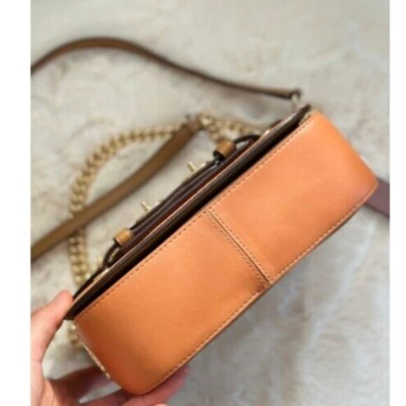 New COACH BLAKE CROSSBODY 20 IN COLORBLOCK Pebble Leather Crossbody~Authentic - Picture 4 of 9